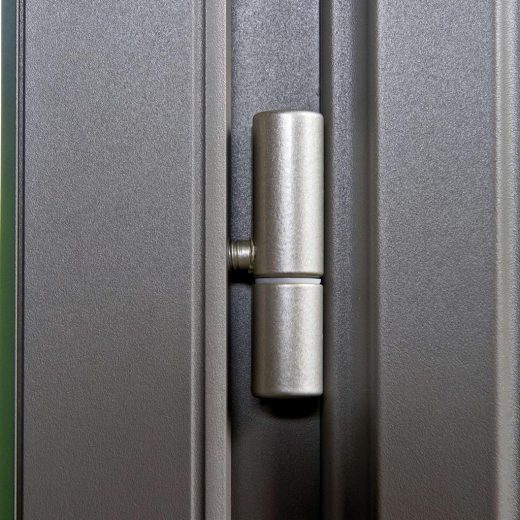 Paumelle à vis cachées titane