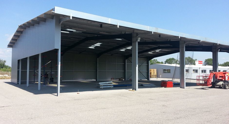 Nouveau hall de stockage FIA